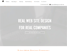 Tablet Screenshot of designyoursite.net